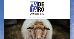 Desktop Screenshot of mataderoorihuela.com